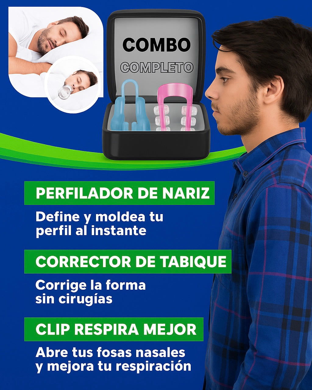 Combo Correctores de Nariz