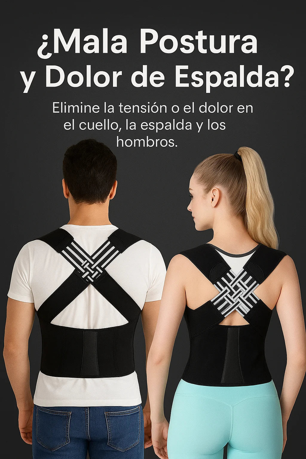 Corrector de postura Unisex